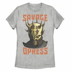 Licensed Character Juniors' Star Wars: Clone Wars Savage Opress Big Face Tee Black -Licensed Character Shop unnamed file 34297