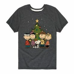 Licensed Character Boys 8-20 Peanuts Christmas Group Graphic Tee White -Licensed Character Shop unnamed file 3430
