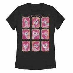 Licensed Character Juniors' My Little Pony Expressions Of Pinkie Pie Tee White -Licensed Character Shop unnamed file 34301