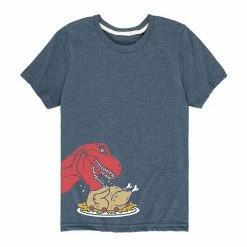 Licensed Character Boys 8-20 Dino Turkey Dinner Graphic Tee