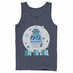 Licensed Character Men's DC Comics Mr. Freeze Not So Cool Christmas Tank Royal