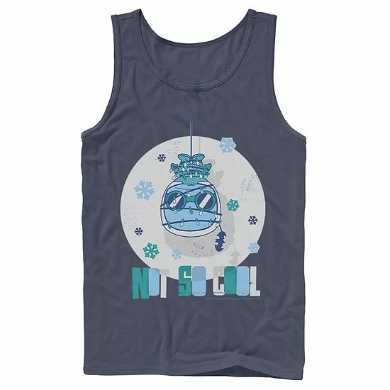 Licensed Character Men's DC Comics Mr. Freeze Not So Cool Christmas Tank Royal 3 Licensed Character Men's DC Comics Mr. Freeze Not So Cool Christmas Tank Royal