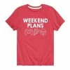 Licensed Character Boys 8-20 Weekend Plans Tee Yellow -Licensed Character Shop unnamed file 3433