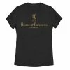 Licensed Character Disney's Cruella Juniors' House Of Baroness London Logo Graphic Tee White -Licensed Character Shop unnamed file 34331