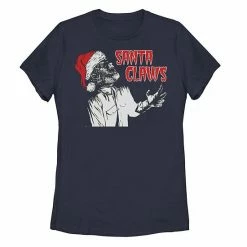 Licensed Character Juniors' Universal Monsters Werewolf "Santa Claws" Tee Black -Licensed Character Shop unnamed file 34345