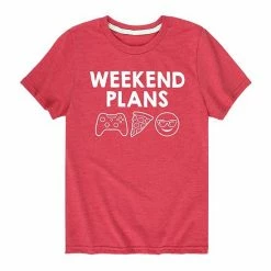 Licensed Character Boys 8-20 Weekend Plans Tee Yellow -Licensed Character Shop unnamed file 3435