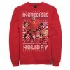 Licensed Character Men's Disney / Pixar Incredibles 2 Holiday Sweatshirt -Licensed Character Shop unnamed file 34365