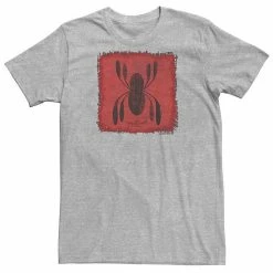 Licensed Character Men's Marvel Spider-Man Homecoming Patch Logo Tee Royal