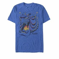 Licensed Character Men's Disney's Aladdin Cave Tee Royal Heather -Licensed Character Shop unnamed file 34382
