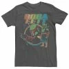 Licensed Character Men's Star Wars Boba Fett Bright Boba Rainbow Tee Charcoal -Licensed Character Shop unnamed file 34383