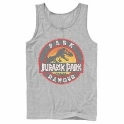 Licensed Character Men's Jurassic Park Ranger Danger Orange Gradient Icon Graphic Tank Top Navy -Licensed Character Shop unnamed file 34390