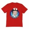 Licensed Character Men's Betty Boop T-Shirt Light Blue