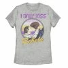 Licensed Character Juniors' Star Wars Rebel Kiss Tee Athletic Heather -Licensed Character Shop unnamed file 34430
