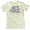 Licensed Character Men's Star Wars Slant Characters Logo Tee Natural -Licensed Character Shop unnamed file 34489