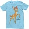 Licensed Character Men's Disney Bambi Simple Portrait Logo Tee White -Licensed Character Shop unnamed file 34495