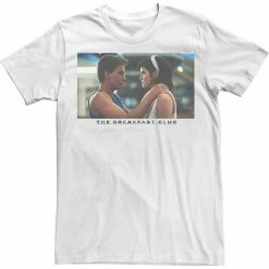 Licensed Character Men's The Breakfast Club Breakfast Club Love Photo Real Tee White -Licensed Character Shop unnamed file 34500