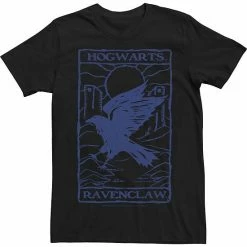 Licensed Character Men's Harry Potter Ravenclaw Tarot Playing Card Tee Black -Licensed Character Shop unnamed file 34532