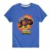 Licensed Character Boys 8-20 Hot Wheels Tiger Shark Graphic Tee Grey