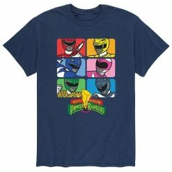 Licensed Character Men's Power Rangers Characters Tee White -Licensed Character Shop unnamed file 34543
