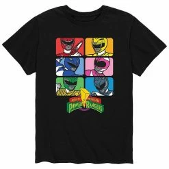 Licensed Character Men's Power Rangers Characters Tee White -Licensed Character Shop unnamed file 34544