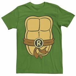 Licensed Character Men's Teenage Mutant Ninja Turtles Raphael Chest Costume Tee Kelly Heather -Licensed Character Shop unnamed file 34552