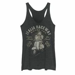 Licensed Character Disney / Pixar's Luca Italia Raceway "Where Ocean Meets Land" Tank Top Black Heather -Licensed Character Shop unnamed file 34555