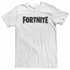 Licensed Character Big & Tall Fortnite Greyscale Classic Logo Tee White -Licensed Character Shop unnamed file 34570