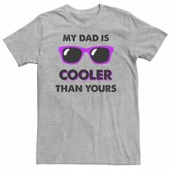Licensed Character Big & Tall "My Dad Is COOLER Than Yours" Father's Day Tee White -Licensed Character Shop unnamed file 34588