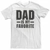 Licensed Character Big & Tall Father's Day "Dad Is My Favorite" Tee Athletic Heather -Licensed Character Shop unnamed file 34589