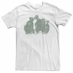 Licensed Character Big & Tall Trendy Cactus Patch Tee White -Licensed Character Shop unnamed file 34599