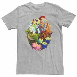 Licensed Character Big & Tall Disney / Pixar Toy Story Main Cast Circle Logo Tee White -Licensed Character Shop unnamed file 34614