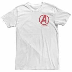 Licensed Character Big & Tall Marvel Avengers Get In The Endgame Logo Tee Athletic Heather -Licensed Character Shop unnamed file 34620
