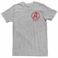 Licensed Character Big & Tall Marvel Avengers Get In The Endgame Logo Tee Athletic Heather -Licensed Character Shop unnamed file 34621