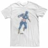 Licensed Character Big & Tall Marvel Avengers Endgame Captain America Graphic Tee Athletic Heather -Licensed Character Shop unnamed file 34622