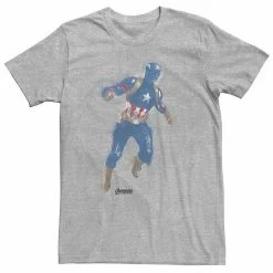 Licensed Character Big & Tall Marvel Avengers Endgame Captain America Graphic Tee Athletic Heather -Licensed Character Shop unnamed file 34624