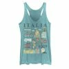 Licensed Character Disney / Pixar's Luca Italia Icons Tank Top Tahiti Blue