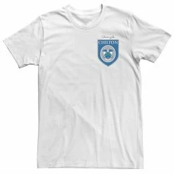 Licensed Character Big & Tall Gilmore Girls Chilton Academy Left Chest Badge Tee Athletic Heather