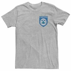 Licensed Character Big & Tall Gilmore Girls Chilton Academy Left Chest Badge Tee Athletic Heather -Licensed Character Shop unnamed file 34675