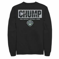 Licensed Character Men's ESPN 2020 Fantasy Football Chump Sweatshirt Black -Licensed Character Shop unnamed file 34716
