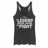 Licensed Character Juniors' Star Trek: Picard A Legend Never Leaves The Fight Tank Black Heather -Licensed Character Shop unnamed file 34738