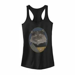 Licensed Character Juniors' Star Trek Worf Cat Formation Tank Black -Licensed Character Shop unnamed file 34761