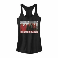Licensed Character Juniors' Star Wars The Gang Is All Here Tank Top Black Heather -Licensed Character Shop unnamed file 34782