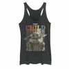 Licensed Character Juniors' Star Wars The Mandalorian The Child Colorful Letters Tank Black -Licensed Character Shop unnamed file 34816