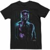 Licensed Character Big & Tall Marvel Infinity War Black Panther Neon Glow Tee -Licensed Character Shop unnamed file 3482