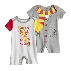 Licensed Character Baby Boy Harry Potter 2 Pack Romper Set