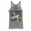 Licensed Character Juniors' Dazed And Confused Classic Selfie Graphic Tank Gray Heather -Licensed Character Shop unnamed file 34858