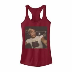 Licensed Character Juniors' Dazed And Confused Classic Selfie Graphic Tank Gray Heather -Licensed Character Shop unnamed file 34860