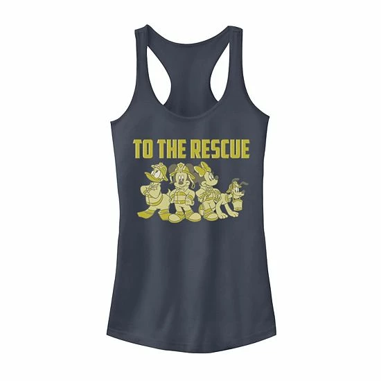 Licensed Character Juniors' Disney Mickey And Friends Firefighters To The Rescue Tank Indigo 4 Licensed Character Juniors' Disney Mickey And Friends Firefighters To The Rescue Tank Indigo - Image 2