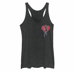 Licensed Character Juniors' Marvel Avengers Black Widow Heart Graphic Tank Indigo -Licensed Character Shop unnamed file 34893