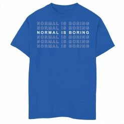 Licensed Character Boys 8-20 Fifth Sun Normal Is Boring Graphic Tee Kelly 9 Licensed Character Boys 8-20 Fifth Sun Normal Is Boring Graphic Tee Kelly -Licensed Character Shop unnamed file 34906